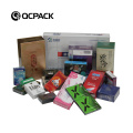 Precio de la máquina de embalaje de celofán de película de Bopp de caja de cosméticos pequeños QCPACK Fabricantes